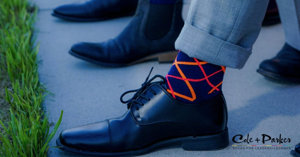 Bold Men’s Dress Socks Bring Summer Style to Airport Duty-Free Stores